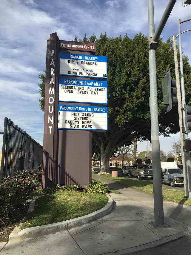 Paramount Twin Drive-In - 2016 Photo